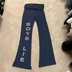 BOYS LIE KNIT FLARE PANTS